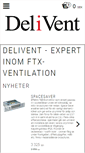Mobile Screenshot of delivent.se